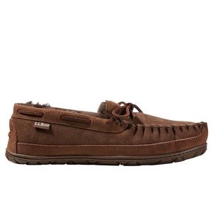 L.L. Bean Mens Wicked Good Moccasins - Chocolate